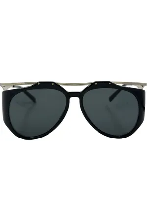 Saint Laurent Accessoarer, unisex, ONE Size, Amelia Aviator Solglasögon