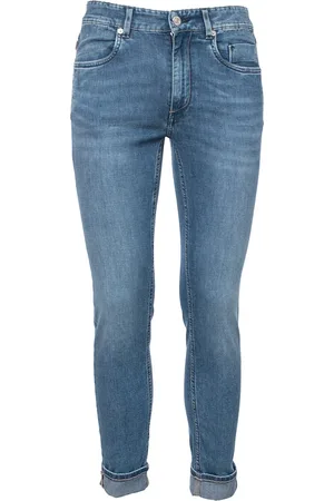 Siviglia Jeans, Herr, W31, Bomull, Slim Fit Bomulls Jeans med 5 Fickor