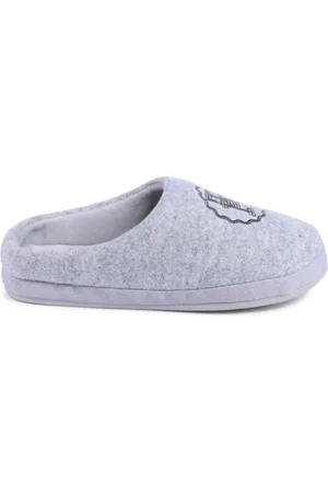 Tommy Hilfiger Skor, Dam, 39 1/2 EU, Polyester, Elegant Gråa Inneskor