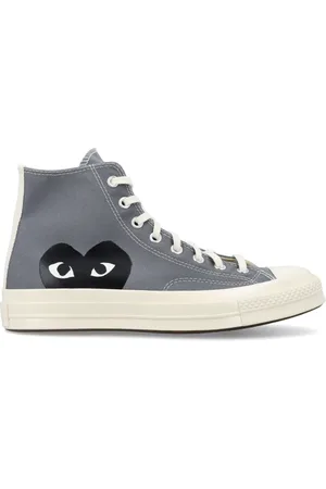 Comme des Garçons Skor, Dam, 43 EU, Bomull, Chuck 70 CGD Hi Sneakers