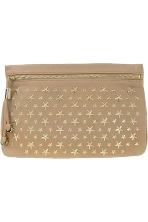Jimmy Choo Pre-owned, Dam, ONE Size, Pre-owned Laeder kuvertvskor