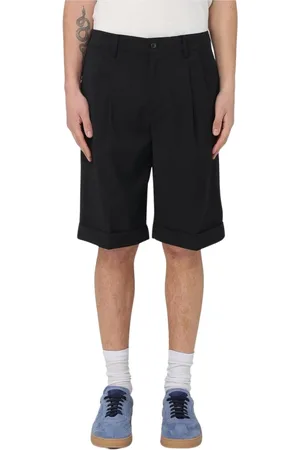 BARENA Shorts, Herr, M, Svarta Slim-Fit Byxor med Fickor
