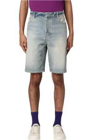 Kenzo Shorts, Herr, W30, Denim, Blå Jeansshorts
