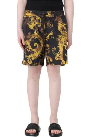 VERSACE Shorts, Herr, XS, Barocktryck Badshorts