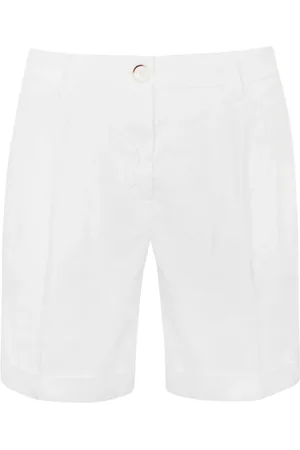 RE-HASH Shorts, Dam, W32, Bomull, Vita Bermuda Shorts