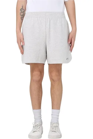 A.P.C. Shorts, Herr, L, Bomull, Stiliga Grå Bomullsblandade Shorts