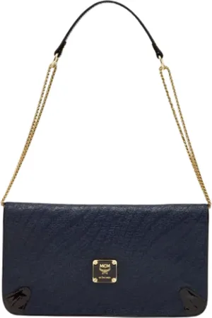 MCM Pre-owned, Dam, ONE Size, Pre-owned Tyg axelremsvskor