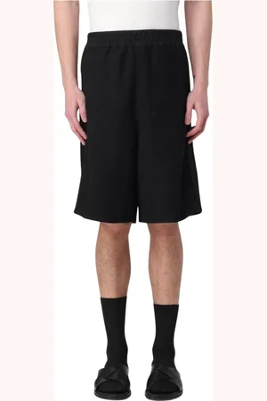 Jil Sander Shorts, Herr, M, Bomull, Svarta Bomullsshorts för Män