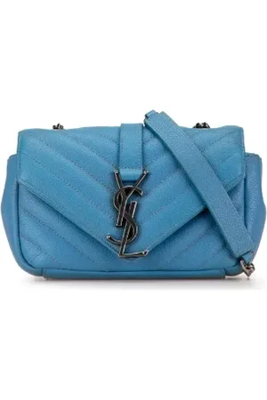 Saint Laurent Pre-owned, Dam, ONE Size, Pre-owned Laeder crossbodyvskor