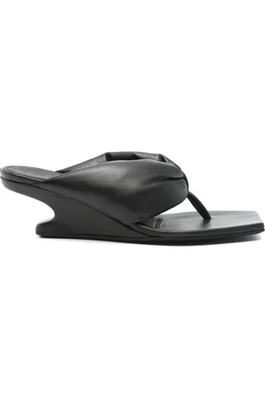 Rick Owens Skor, Dam, 40 EU, Svart Cantilever Trosa