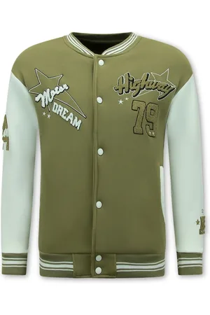 Enos Jacka, Herr, S, Polyester, Baseballjacka - Collegejacka Herr - 903