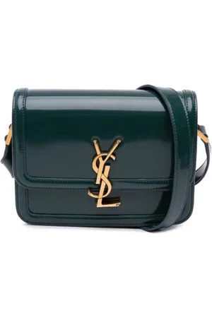 Saint Laurent Pre-owned, Dam, ONE Size, Pre-owned Laeder crossbodyvskor