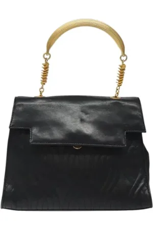 Fendi Pre-owned, Dam, ONE Size, Pre-owned Laeder handvskor