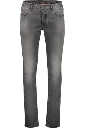 MOORER Jeans, Herr, W35, Bomull, Studded Slim Fit Jeans