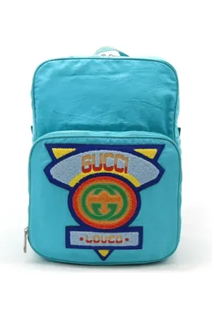 Gucci Pre-owned, Dam, ONE Size, Nylon, Pre-owned Tyg ryggsckar