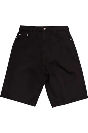 Arte Antwerp Shorts, Herr, W36, Denim, Denim Bälte Detalj i Svart