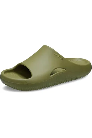 Crocs Skor, Herr, 39 EU, Mellow Slide i Olivgrön