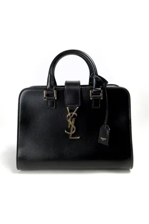 Saint Laurent Pre-owned, Dam, ONE Size, Pre-owned Laeder handvskor