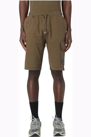 C.P. Company Shorts, Herr, XS, Blå Cargo Shorts med Fickdetaljer