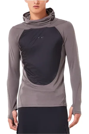 Oakley Topp, Herr, M, Polyester, Flex Baselayer Granite Grey Avancerat Utomhuslager
