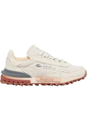 Lacoste Skor, Dam, 40 EU, Polyester, Retroinspirerade Elite Active Sneakers