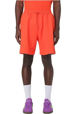 Msgm Shorts, Herr, L, Bomull, Svarta Atletiska Shorts Snygg Mångsidig Look