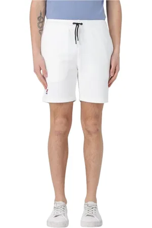 K-Way Shorts, Herr, M, Bomull, Blå Herrshorts Stilren och