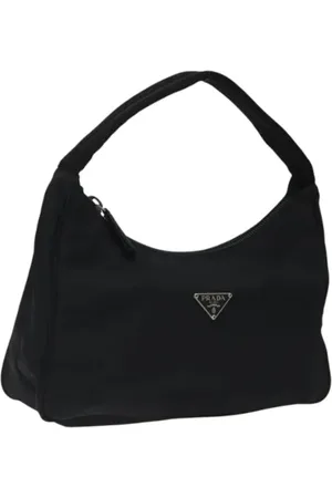 Prada Pre-owned, Dam, ONE Size, Nylon, Pre-owned Nylon handvskor