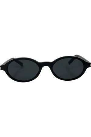 Saint Laurent Accessoarer, Dam, ONE Size, Oval Round Solglasögon för kvinnor