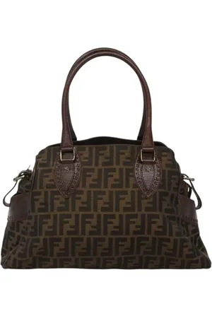 Fendi Pre-owned, Dam, ONE Size, Pre-owned handväska i canvas