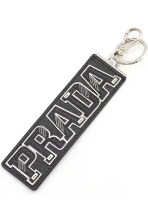 Prada Pre-owned, unisex, ONE Size, Pre-owned Laeder nyckelhllare