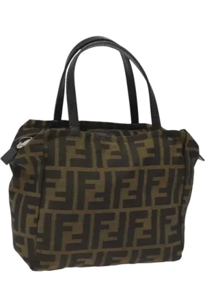 Fendi Pre-owned, Dam, ONE Size, Pre-owned handväska i canvas