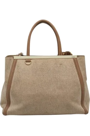 Fendi Pre-owned, Dam, ONE Size, Pre-owned Canvas fendi-vskor