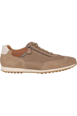 Mephisto Skor, Herr, 45 EU, Läder, Taupe Herrsneaker - Leon