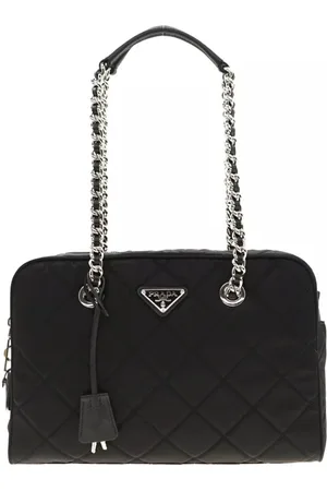 Prada Väska, Dam, ONE Size, Nylon, Quiltad Nylon Axelväska