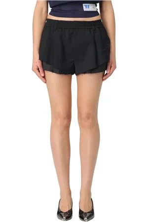 Alexander Wang Shorts, Dam, S, Polyester, Svart Lagerlagd Casual Shorts