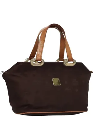 MCM Pre-owned, Dam, ONE Size, Nylon, Pre-owned Nylon handvskor