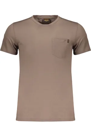 MOORER Topp, Herr, 4Xl, Bomull, Ficka Bomull T-shirt