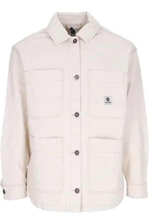 Element Jacka, Dam, M, Bomull, Naturlig Bomull Chore Jacka med Fickor
