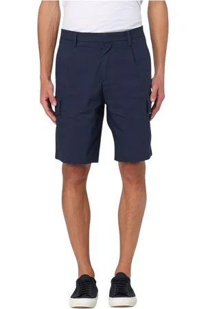 K-Way Shorts, Herr, M, Blå Cargo Shorts med Fickor