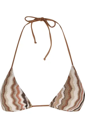 MC2 SAINT BARTH Badkläder, Dam, XS, Chevron Triangel Bikini Topp