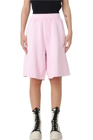Dsquared2 Shorts, Dam, S, Bomull, Stiliga Rosa Bomullsshorts