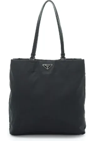 Prada Pre-owned, Dam, ONE Size, Nylon, Pre-owned Nylon handvskor