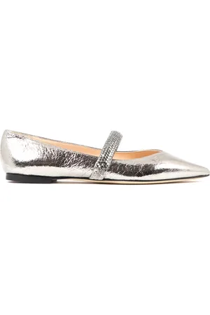 Prosperine Skor, Dam, 38 1/2 EU, Läder, Elastisk Ballerina Crash Sko