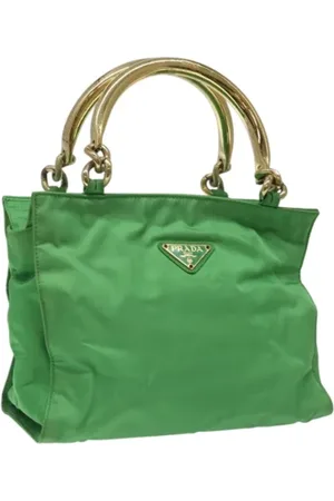 Prada Pre-owned, Dam, ONE Size, Nylon, Pre-owned Nylon handvskor