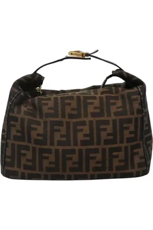 Fendi Pre-owned, Dam, ONE Size, Pre-owned handväska i canvas