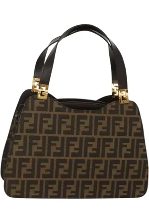 Fendi Pre-owned, Dam, ONE Size, Pre-owned handväska i canvas