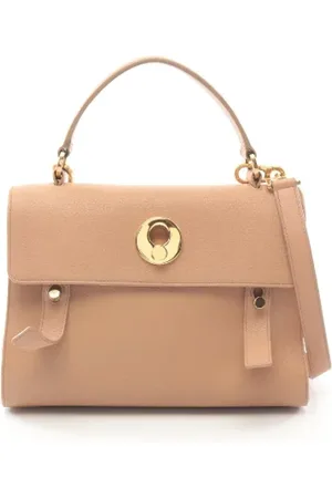 Saint Laurent Pre-owned, Dam, ONE Size, Pre-owned Laeder handvskor