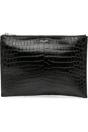 Saint Laurent Pre-owned, Dam, ONE Size, Pre-owned Laeder kuvertvskor
