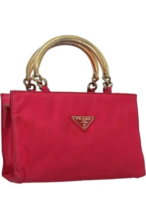 Prada Pre-owned, Dam, ONE Size, Nylon, Pre-owned Nylon handvskor